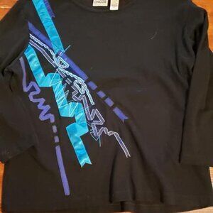 Chico's Size 3 half sleeze top